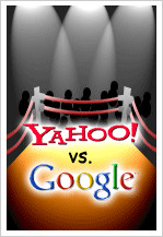 Yahoo vs. Google in valuation